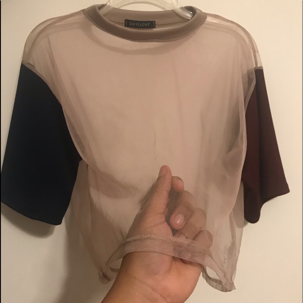 Transparent Crop Top